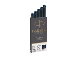 Parker Standard Blue/Black Ink Cartridges (5 pcs)