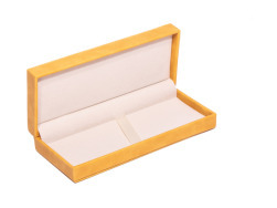 Suede box yellow