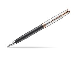 Parker Sonnet Grey Pink PGT 18 K (Strata) Ballpoint Pen