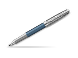 Sonnet Premium Metal & Blue CT Rollerball Pen