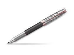 Sonnet Premium Metal & Gray PGT Rollerball Pen