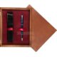 Single Wooden Box Mahoń Maroon Single Wooden Box Mahoń Maroon