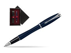 Parker Urban Classic Nightsky Blue Lacquer CT Rollerball Pen  single wooden box  Black Single Maroon