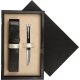 Single Wooden Box Black Ecru