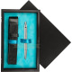 Single Wooden Box Black Turquoise Single Wooden Box Black Turquoise