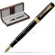 Brown leather gift box