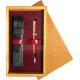 Single wooden box Honey Single Maroon Single wooden box Honey Single Maroon