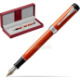 Red leather gift box