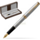 Brown leather gift box