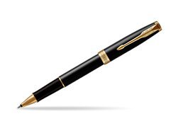 Parker Sonnet Black Lacquer GT Rollerball Pen