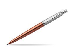 Parker Jotter Chelsea Orange Chrome Colour Trim Ballpoint Pen
