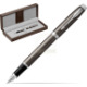 Brown leather gift box
