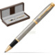 Brown leather gift box