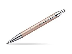 Details about   Parker IM Premium Ballpoint Pen  Metallic Pink Med Blue In Box 1795286 