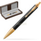 Brown leather gift box