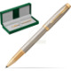 Green leather gift box