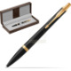 Brown leather gift box