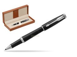 Parker Urban Black Cab CT Rollerball Pen  in classic box brown