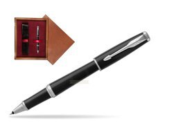 Parker Urban Black Cab CT Rollerball Pen  single wooden box Mahogany Single Maroon