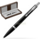 Brown leather gift box
