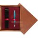 Single Wooden Box Mahoń Maroon Single Wooden Box Mahoń Maroon