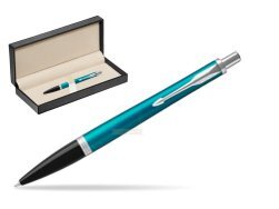 Parker Urban Vibrant Blue CT Ballpoint Pen  in classic box  pure black
