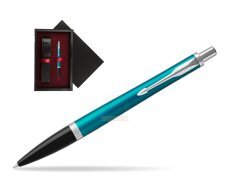 Parker Urban Vibrant Blue CT Ballpoint Pen  single wooden box  Black Single Maroon