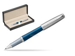 Parker Urban Premium Dark Blue CT Rollerball Pen  in classic box  pure black