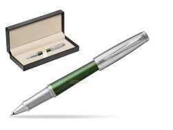 Parker Urban Premium Green CT Rollerball Pen  in classic box  pure black