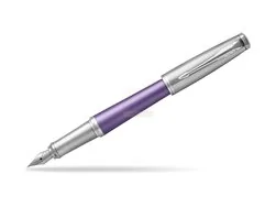 Parker Ballpoint Urban Premium Violet & Silver Ballpoint Pen New In Box 1975436 