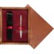 Single Wooden Box Mahoń Maroon Single Wooden Box Mahoń Maroon