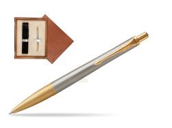 Parker Urban Premium Aureate Powder GT Ballpoint Pen  single wooden box  Mahogany Single Ecru