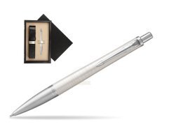 Parker Urban Premium Pearl Metal CT Ballpoint Pen  single wooden box Black Single Ecru
