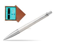 Parker Urban Premium Pearl Metal CT Ballpoint Pen  single wooden box  Mahogany Single Turquoise