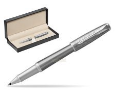 Parker Urban Premium Silvered Powder CT Rollerball Pen  in classic box  pure black