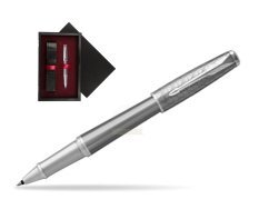 Parker Urban Premium Silvered Powder CT Rollerball Pen  single wooden box  Black Single Maroon