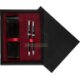 Double Wooden Box Black Maroon Double Wooden Box Black Maroon