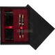 Double Wooden Box Black Maroon Double Wooden Box Black Maroon