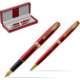 Red leather gift box