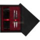 Double Wooden Box Black Maroon Double Wooden Box Black Maroon