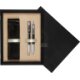 Double Wooden Box Black Ecru Double Wooden Box Black Ecru