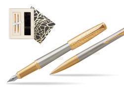 Parker Urban Premium Aureate Powder GT Fountain Pen + Ballpoint Pen in a Gift Box  Standard
