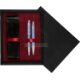 Double Wooden Box Black Maroon Double Wooden Box Black Maroon