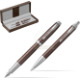 Brown leather gift box