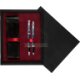 Double Wooden Box Black Maroon Double Wooden Box Black Maroon
