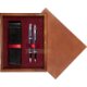 Double Wooden Box Mahoń Maroon Double Wooden Box Mahoń Maroon