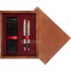 Double Wooden Box Mahoń Maroon Double Wooden Box Mahoń Maroon