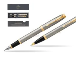 Buy Parker IM Core Brushed Metal G.C. Fountain Pen With