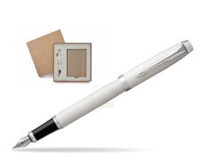 Parker IM White CT Fountain Pen T2016 in a Gift Box