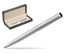 Parker Vector Stainless Steel Ballpoint Pen  in classic box  black